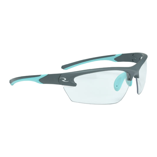 Radians Lowset Ladies Glasses Aqua and Charcoal/Clear WS2310CS - California Shooting Supplies