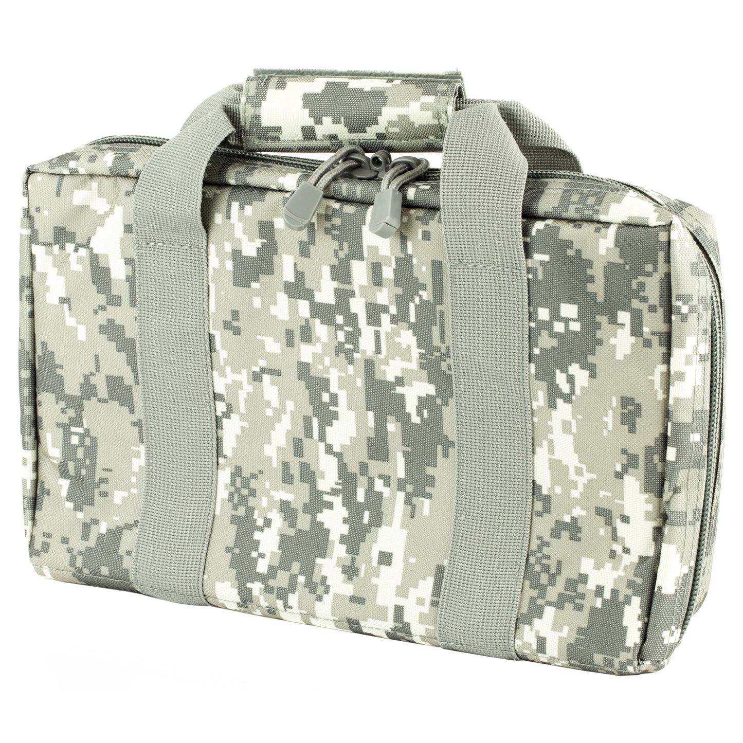 NCSTAR Discreet Double Pistol Case Nylon Digital Camo CPD2903 - California Shooting Supplies