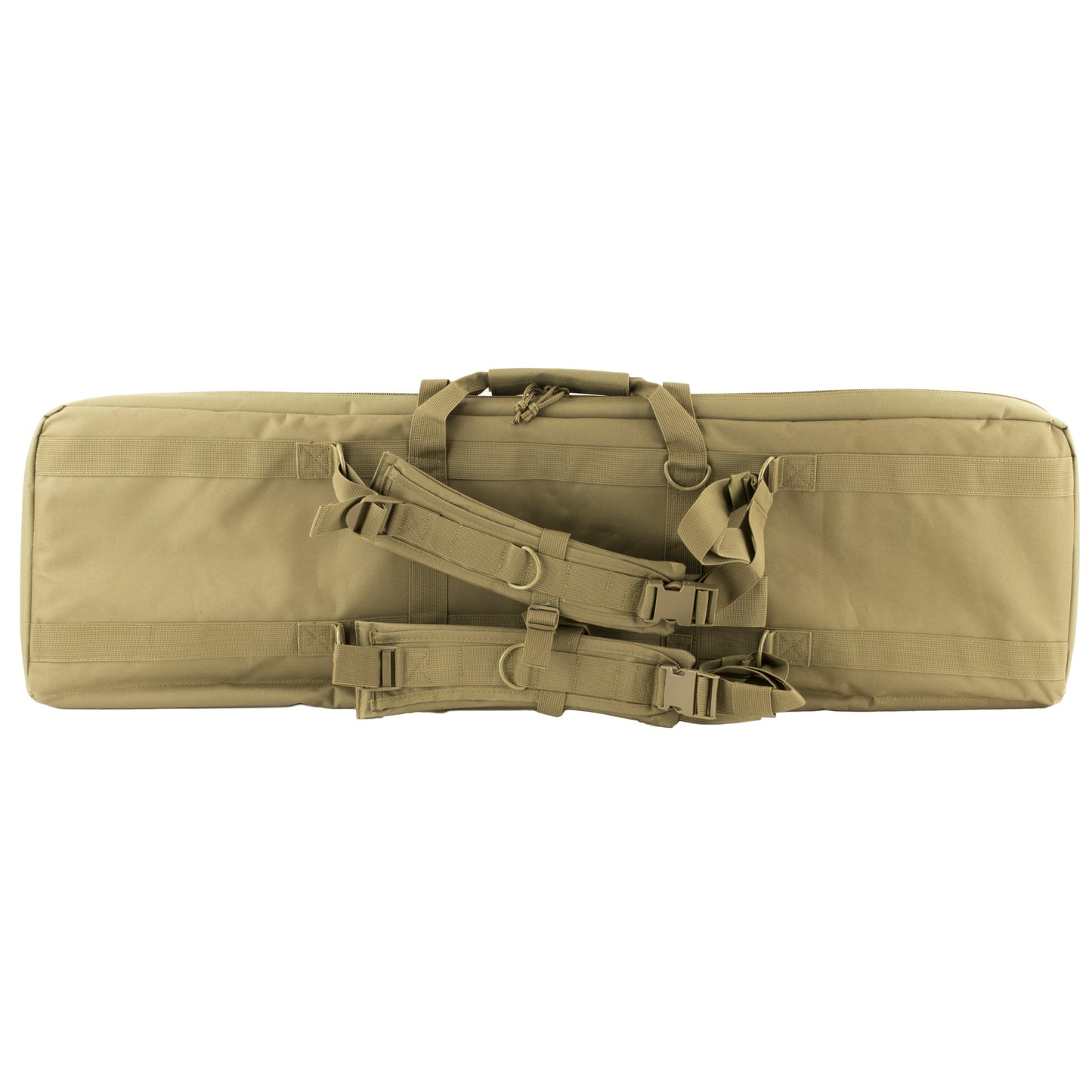 NCSTAR Double Carbine Case 42" Rifle Case Nylon Tan CVDC2946T-42 - California Shooting Supplies