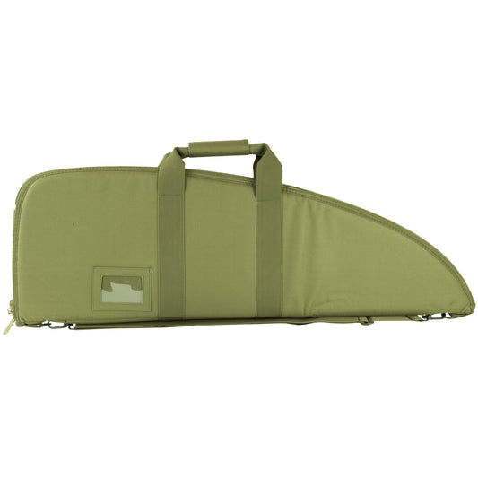 NCSTAR 2907 Series Rifle Case Green Nylon 36" Exterior Mag Pouches CVG2907-36 - California Shooting Supplies