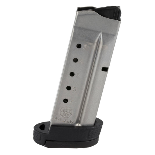 Smith & Wesson Magazine 40 S&W 7 Rounds Fits Shield With Finger Rest 199340000 - California Shooting Supplies