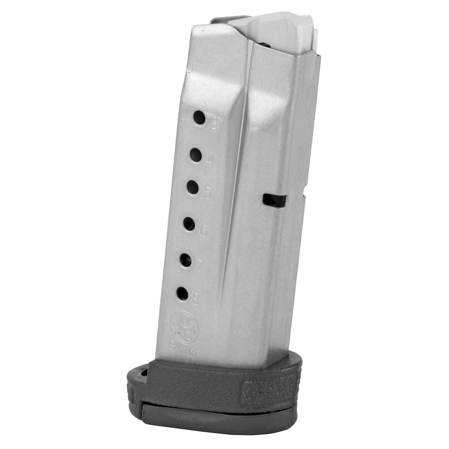 Smith & Wesson Magazine 9MM 8 Rounds Fits M&P SHIELD W Finger Rest 19936000 - California Shooting Supplies