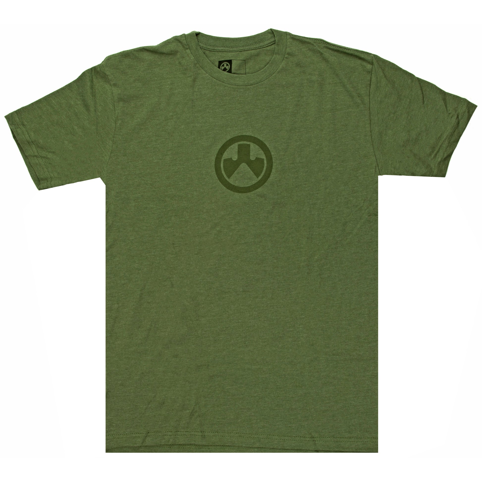 Magpul Industries Icon Logo T-Shirt Large ODG Heather MAG1115-317-L - California Shooting Supplies