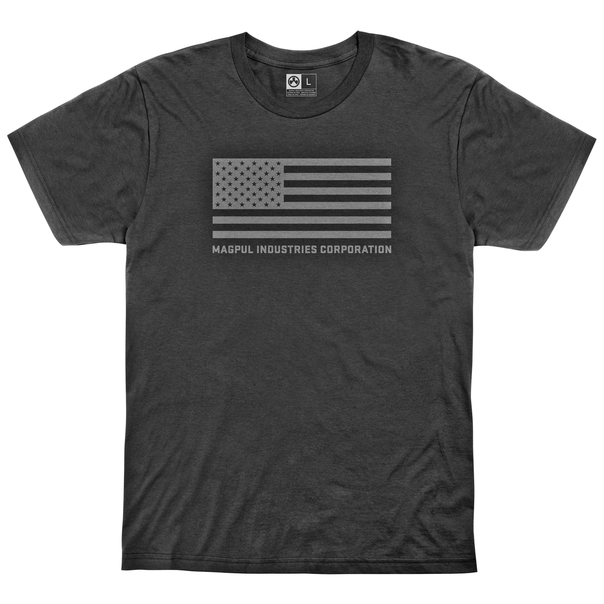 Magpul Industries Standard 100% cotton T-Shirt Large Black MAG1121-001-L - California Shooting Supplies - California Shooting Supplies