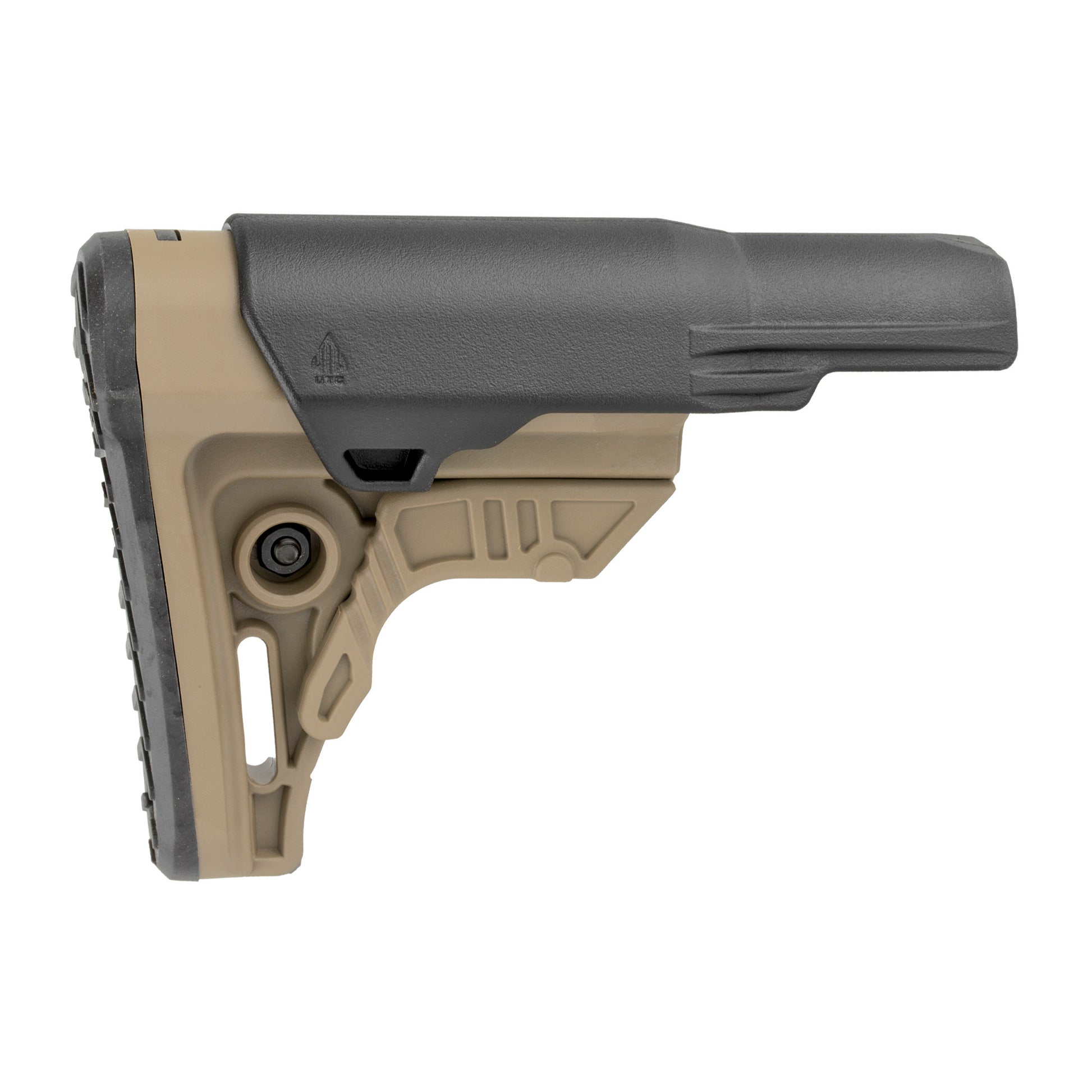 Leapers Inc UTG PRO Mil-spec Stock FDE Fits AR-15 Compact Size RBUS4DMS - California Shooting Supplies