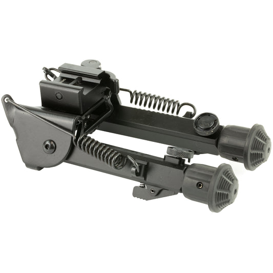 Leapers Inc UTG Super Duty Bipod Fits Picatinny or Weaver Rail 6-8" TL-BP98Q - California Shooting Supplies