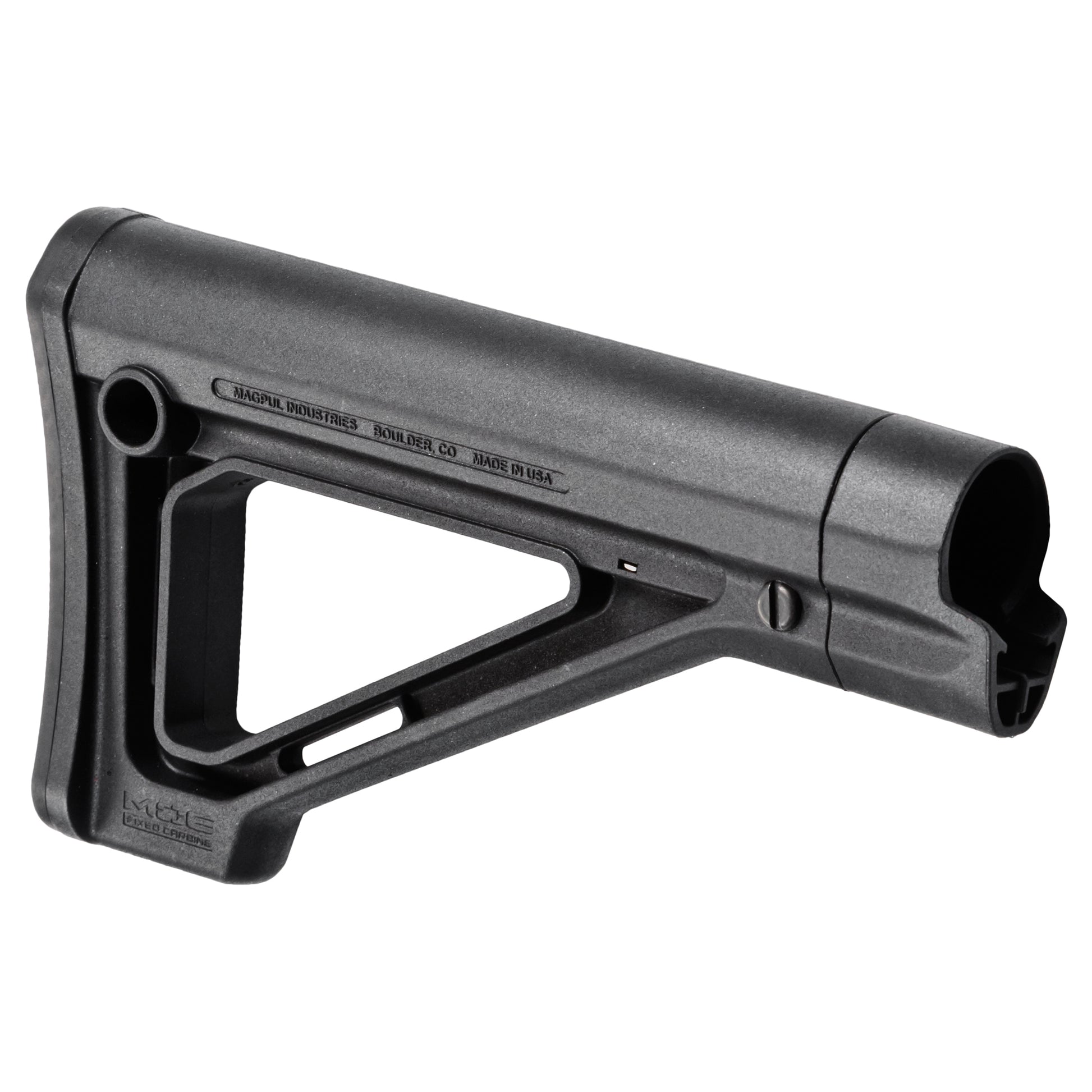 Magpul Industries MOE Fixed Carbine Stock Fits AR Rifles Mil-Spec MAG480-BLK - California Shooting Supplies