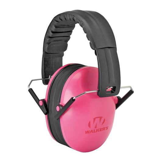 Walker's Passive Compact Ear Muffs Pink Youth GWP-FKDM-PK - California Shooting Supplies