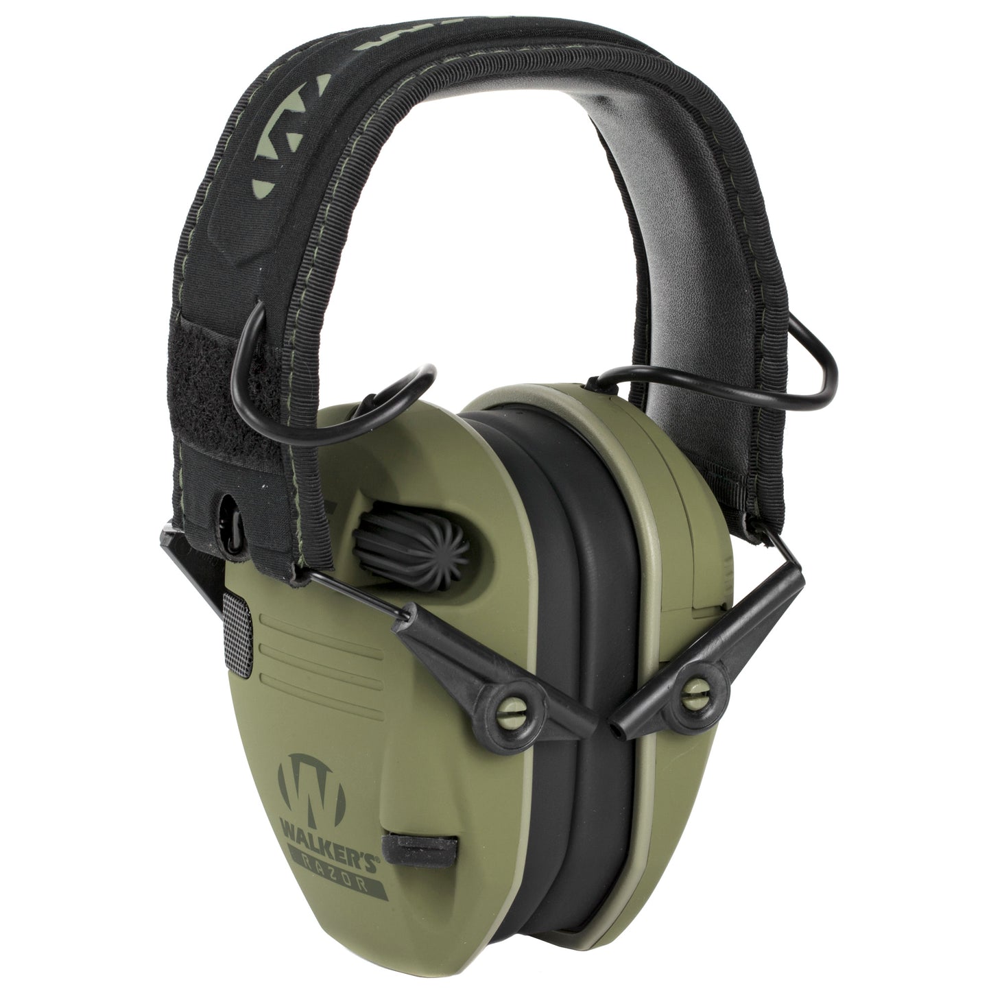 Walker's Razor Electronic Earmuff OD Green 1 Pair 2 Patches GWP-RSEMPAT-ODG - California Shooting Supplies