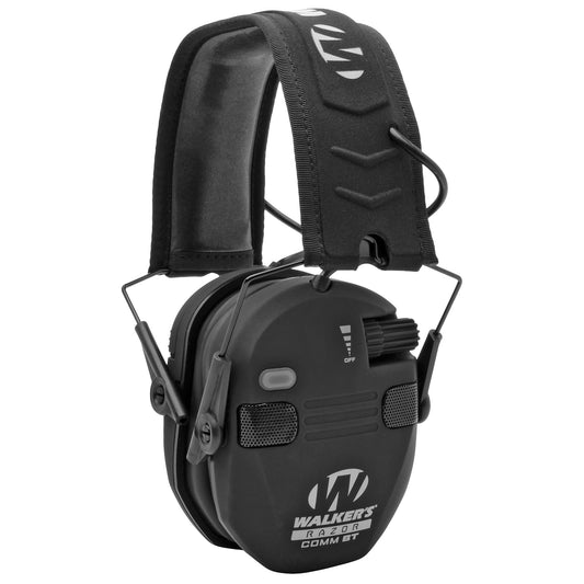 Walker's Razor Electronic Earmuff Bluetooth Black 1 Pair NRR 22+ GWP-RSEQM-BT - California Shooting Supplies