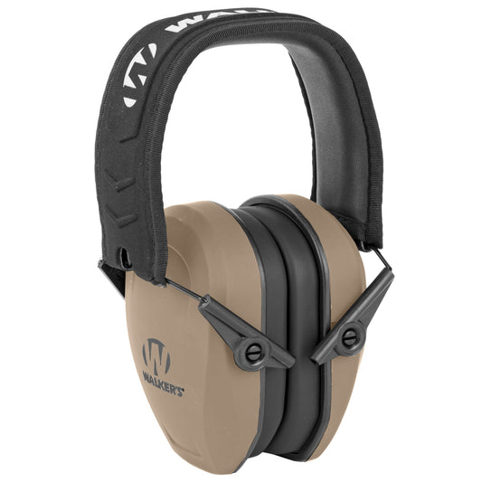 Walker's Razor Passive Ear Muffs Flat Dark Earth GWP-RSMPAS-FDE - California Shooting Supplies