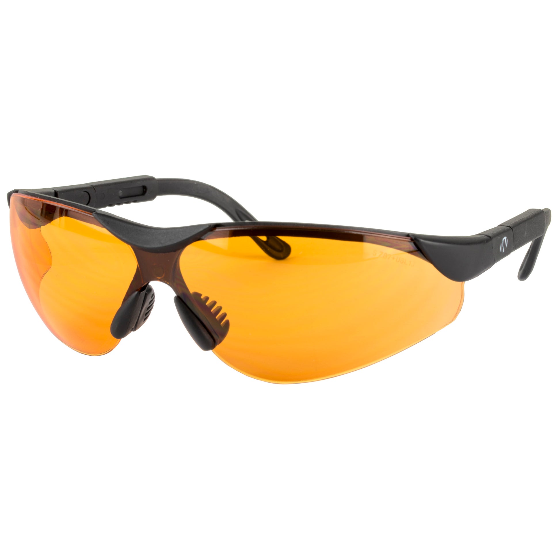 Walker's Elite Shooting Glasses Polycarbonate Lenses Amber GWP-XSGL-AMB - California Shooting Supplies