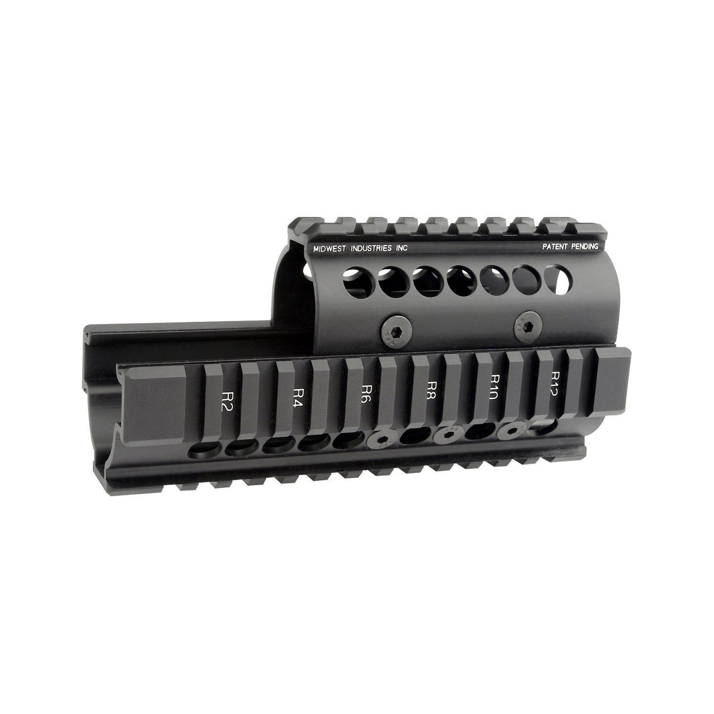 Midwest Industries Universal AK47/74 Handguard With Standard Topcover Black MIAK - California Shooting Supplies