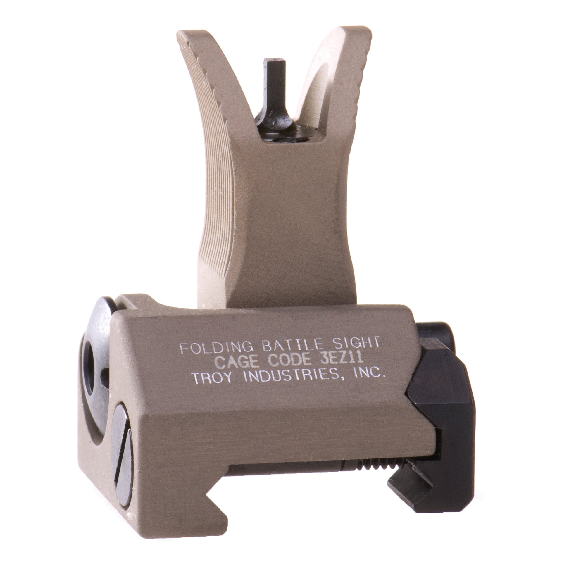 Troy BattleSight Folding Front Sight M4 style Picatinny FDE SSIG-FBS-FMFT-00 - California Shooting Supplies