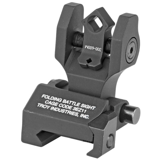 Troy BattleSight Rear Folding Sight Di-Optic Tritium Black SSIG-FBS-TTBT-00 - California Shooting Supplies