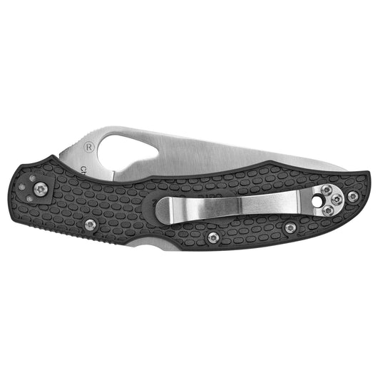 Spyderco Byrd Cara2 3.7' Folding Knife Lightweight Black BY03PBK2 - California Shooting Supplies