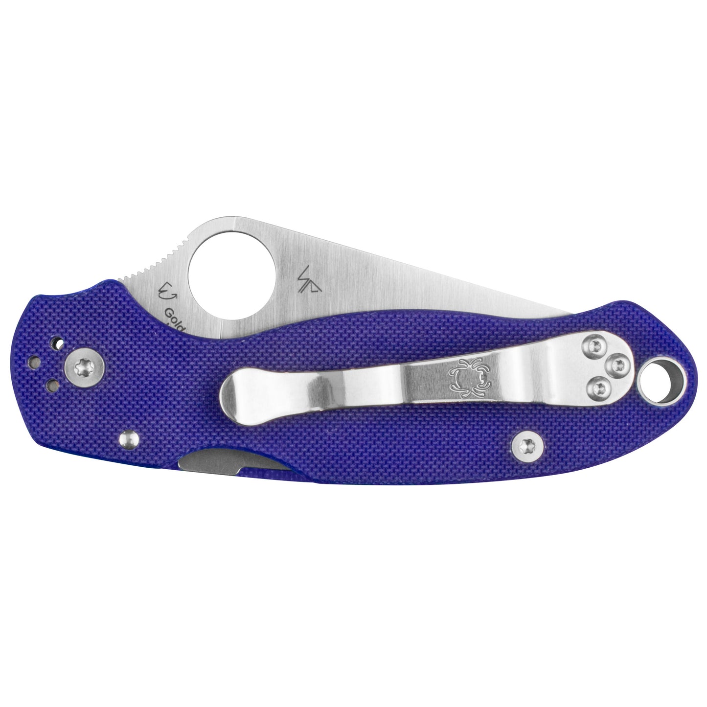 Spyderco Para 3 2.9" Folding Knife CPMS110V Dark Blue G-10 C223GPDBL - California Shooting Supplies