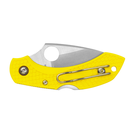 Spyderco Dragonfly 2 Salt Folding Knife Lightweight H1 Yellow C28PYL2 - California Shooting Supplies