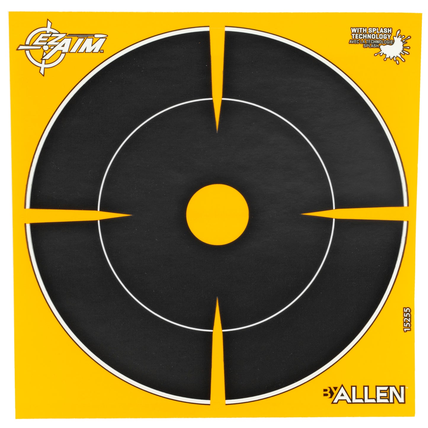 Allen EZ AIM Adhesive Splash Shooting targets  Bullseye 6" 12 Pack 15255 - California Shooting Supplies