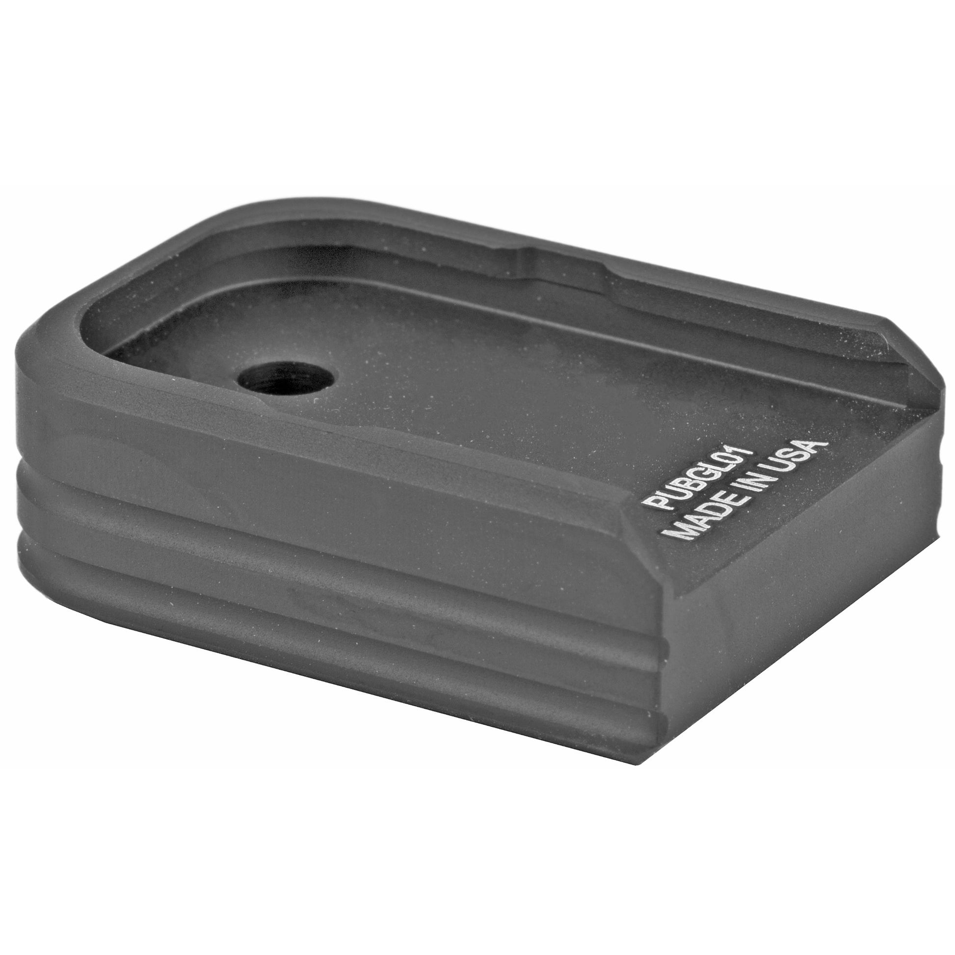 Leapers Inc UTG +0 Base Pad Black Fits Glock Double Stack Magazines PUBGL01 - California Shooting Supplies