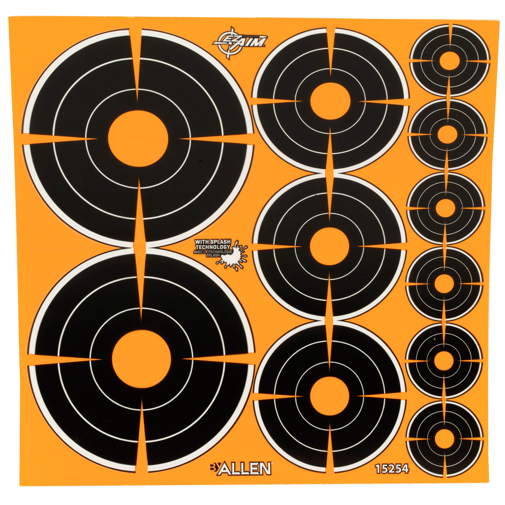Allen EZ AIM Adhesive shooting targets Bullseye Variety 1,2,3" 15254 - California Shooting Supplies