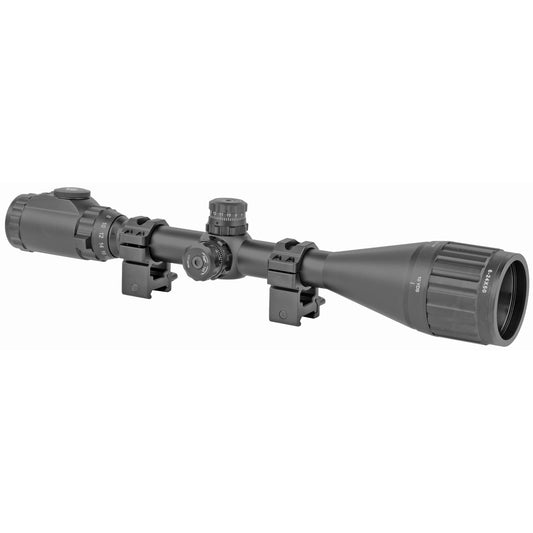 Leapers Inc UTG Hunter Scope 6-24x 36-Color Mil-Dot Reticle Black SCP-U6245AOIEW - California Shooting Supplies