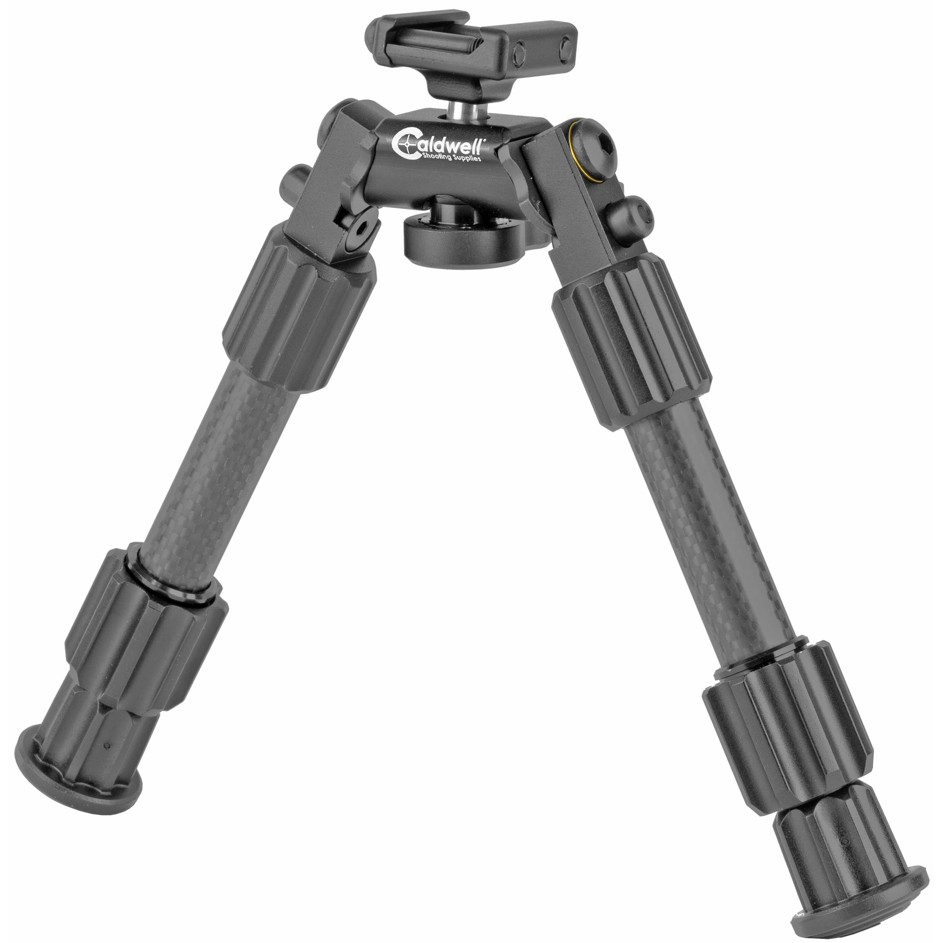 Caldwell Accumax Picatinny Rail Bipod Carbon Fiber 6-9x Black 1081952 - California Shooting Supplies