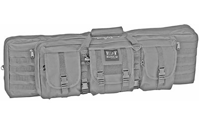 Bulldog Cases Tactical Single Rifle Case Seal Gray 37" Nylon BDT40-37SG - California Shooting Supplies