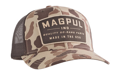 Magpul Industries Go Bang Trucker Hat Raider Camo/Brown One Size MAG1102-213 - California Shooting Supplies