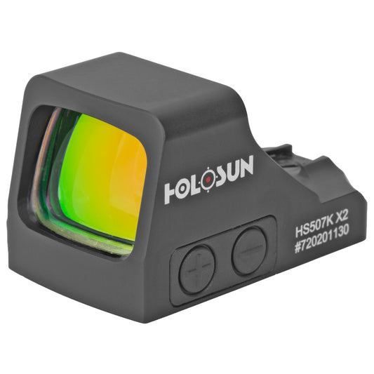 Holosun Technologies Handgun Red Dot 32 MOA Ring & 2 MOA Dot Black 507K-X2 - California Shooting Supplies