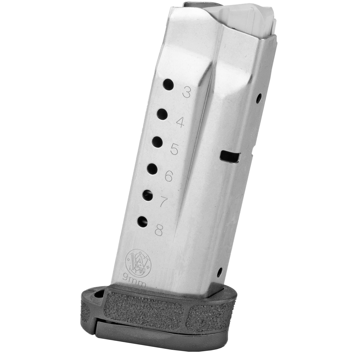 Smith & Wesson Magazine 9MM 8 Rounds Fits Shield M2.0 with Finger Rest 3009876 - California Shooting Supplies