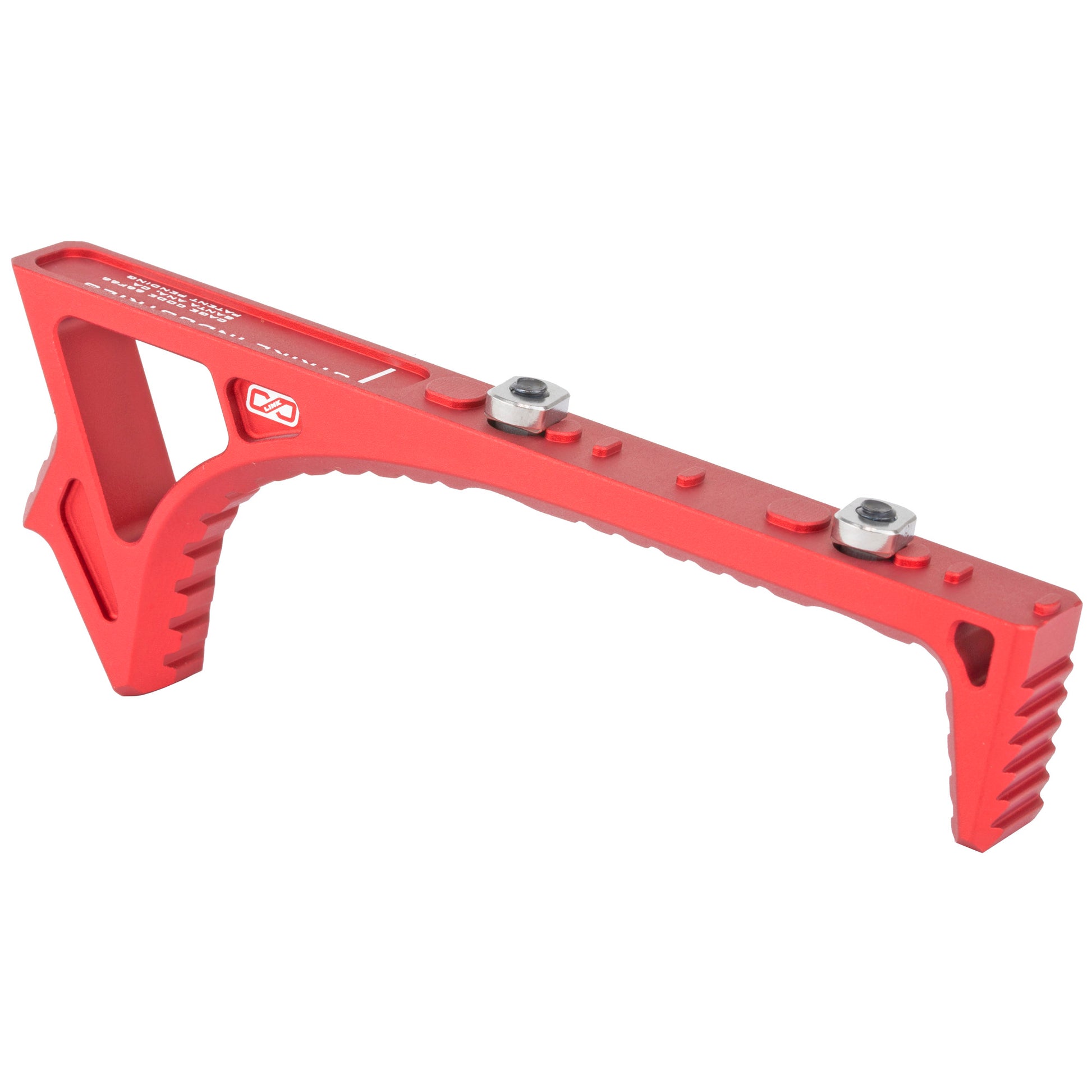 Strike Industries Link Curved Foregrip Red Fits MLOK/ Keymod SI-LINK-CFG-RED - California Shooting Supplies