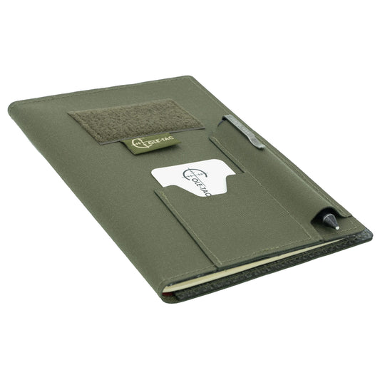 Cole-TAC Note Keeper Notebook Cover with Notepad Ranger Green NB1004 - California Shooting Supplies