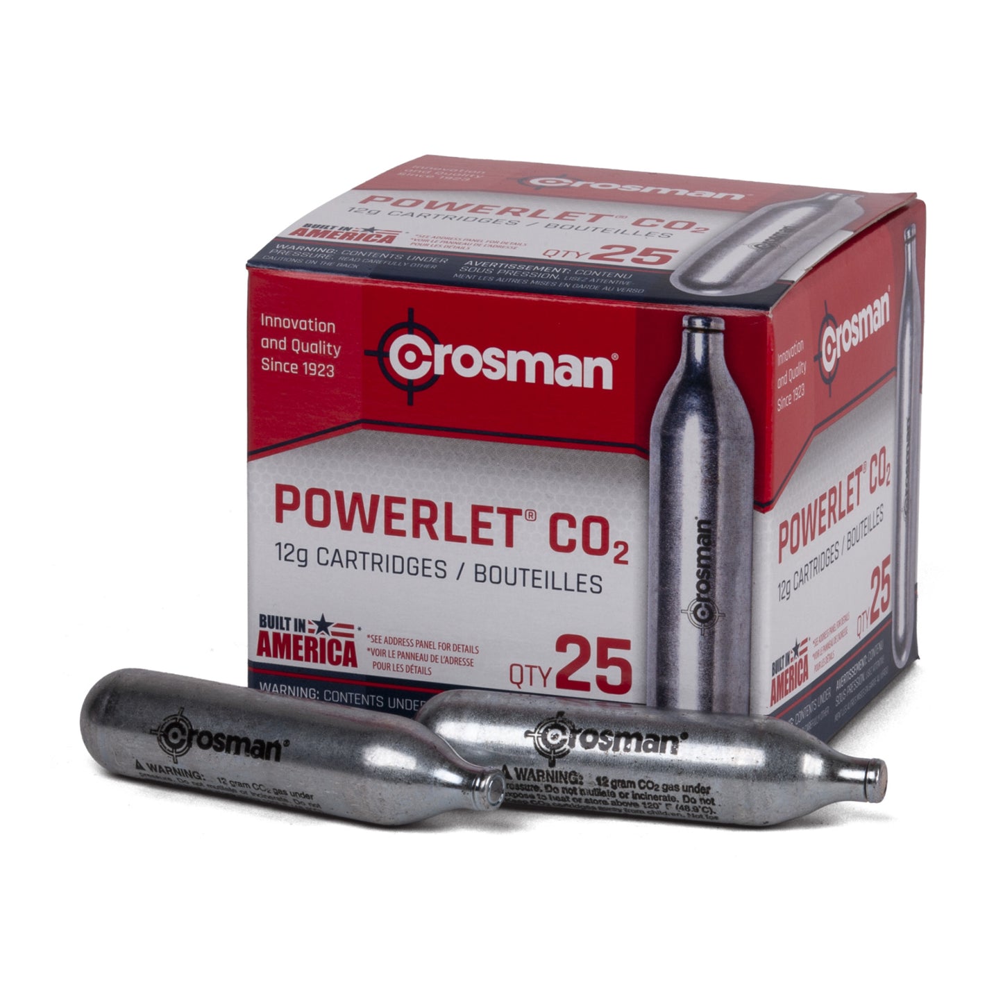 Crosman Powerlet CO2 12Gram Cartridges 15 Pack C2315 - California Shooting Supplies