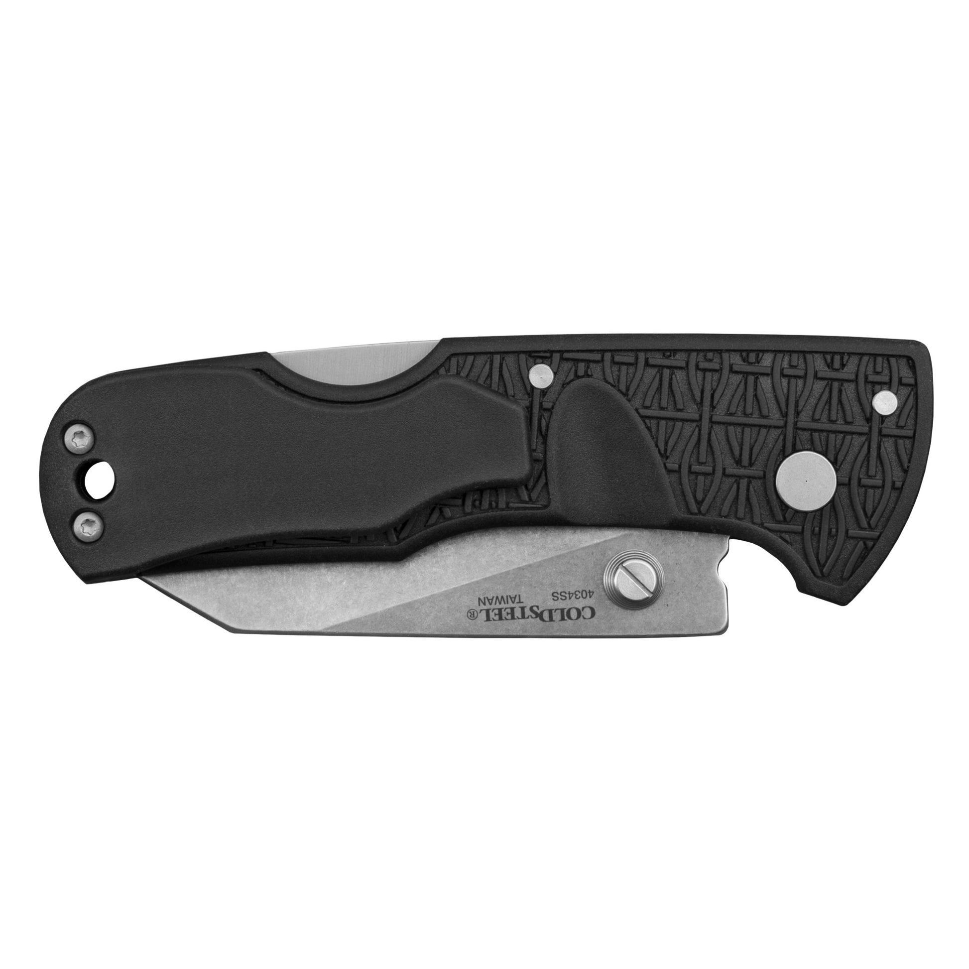 Cold Steel Kiridashi 2.5" Folding Knife Plain Edge Stonewashed Black CS-20KPL - California Shooting Supplies