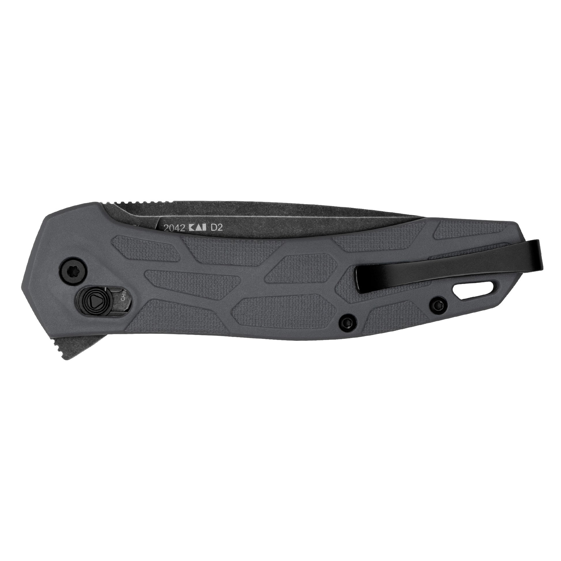 Kershaw Covalent 3" Assisted Folding Knife Plain Edge Black 2042 - California Shooting Supplies