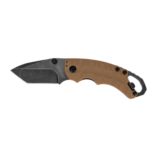 Kershaw Shuffle II 2.6" Folding Knife Tan Plain Edge Tanto Point 8750TTANBW - California Shooting Supplies