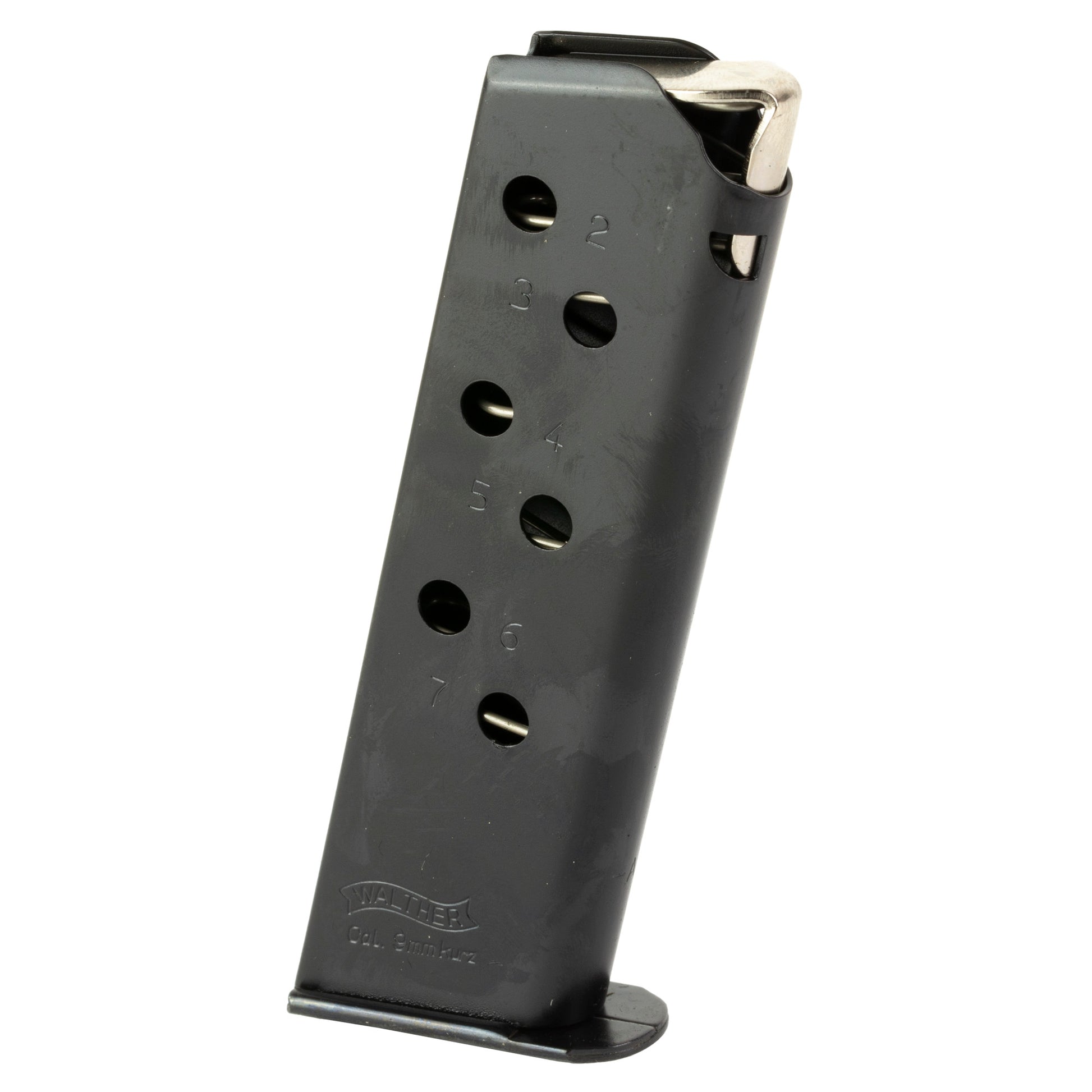 Walther Magazine 380 ACP 7 Rounds Fits Walther PPK/S Anti-Friction Black 2246028 - California Shooting Supplies