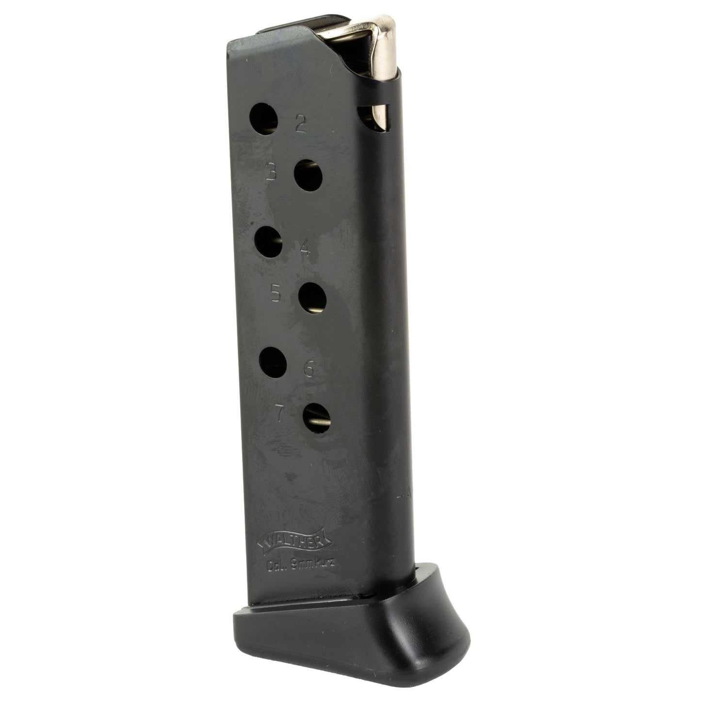 Walther Magazine 380 ACP 7 Rounds Fits Walther PPK/S Anti-Friction Black 2246030 - California Shooting Supplies