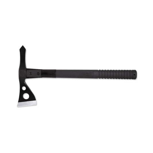 SOG Tactical Tomahawk Axe Straight Edge Black Includes Sheath SOG-F01TN-CP - California Shooting Supplies