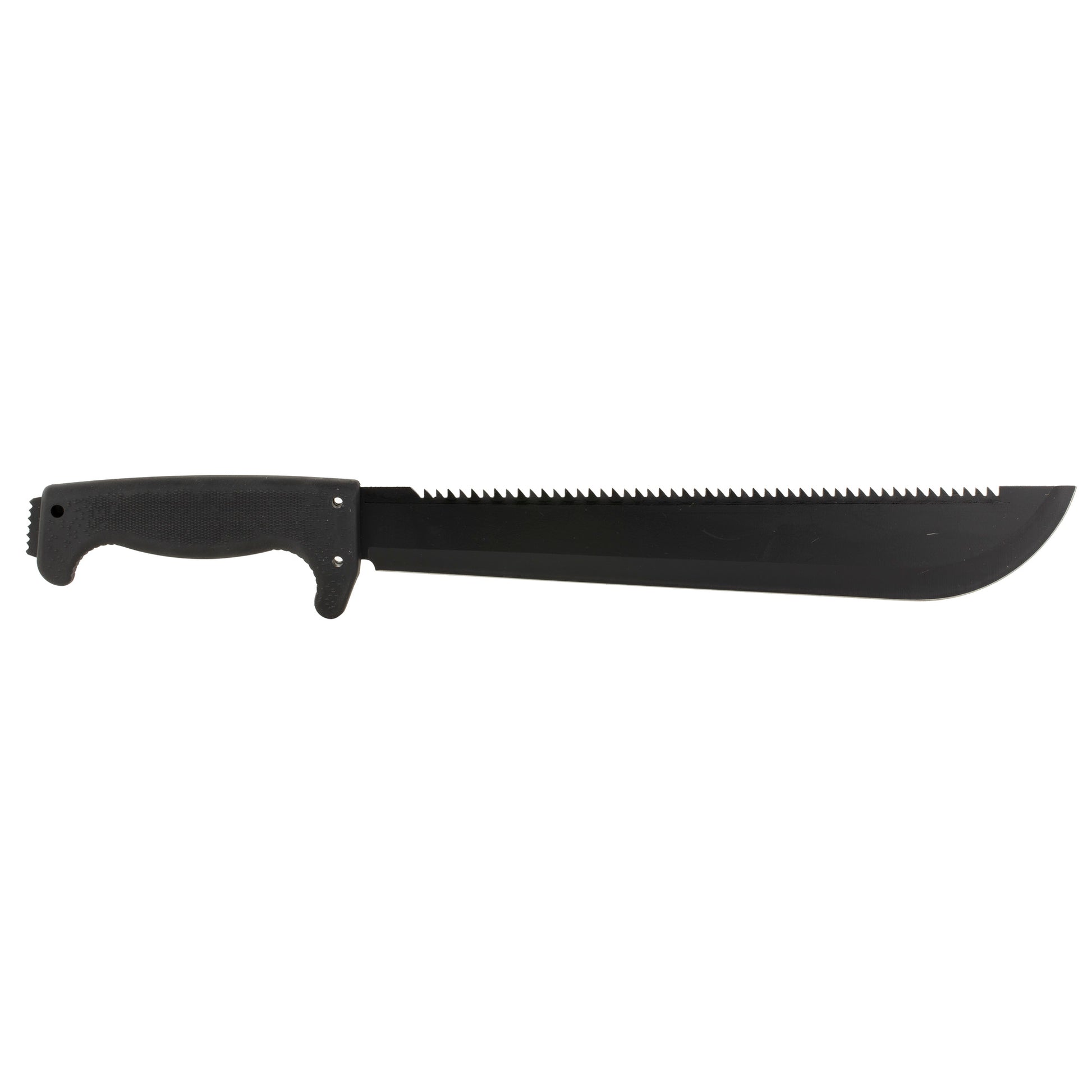 SOG SOGfari Machete 13" Straight/Saw Back Edge Powder Coat Black SOG-MC01-N - California Shooting Supplies