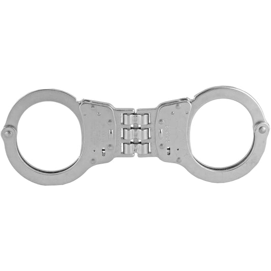 Smith & Wesson M300 Handcuff Nickel Hinged 350096 - California Shooting Supplies
