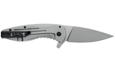 SOG Knives Aegis FLK 3" Folding Knife Straight Edge Steel Silver SOG14410242 - California Shooting Supplies