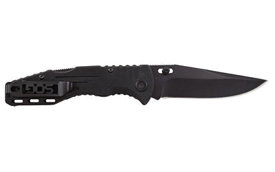 SOG Salute 3" Folding Knife Straight Edge Steel Blk SOGFF1101-CP - California Shooting Supplies