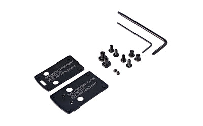 Crimson Trace Dovetail Red Dot Mounting Kit Adapter Fits Glocks Black 01-3000186 - California Shooting Supplies
