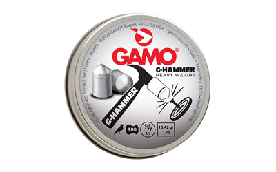 Gamo G-Hammer Heavy Weight 177 Pellet 400 Count Tin 6322832BL54 - California Shooting Supplies